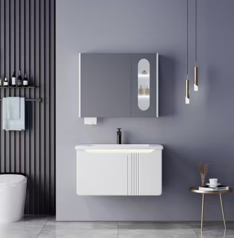 BATHROOM VANITY UNIT WITH WASH BASIN GZ93193-80