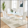 THE HIGH GLOSS MINIMALIST SET RECTANGULAR WHITE