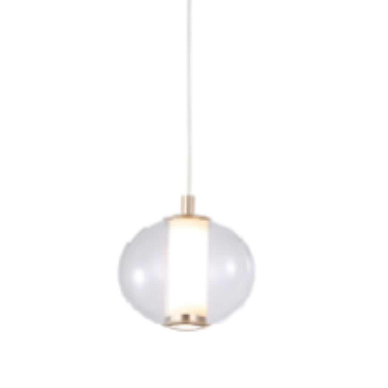 Modern Glass Globe Pendant Light