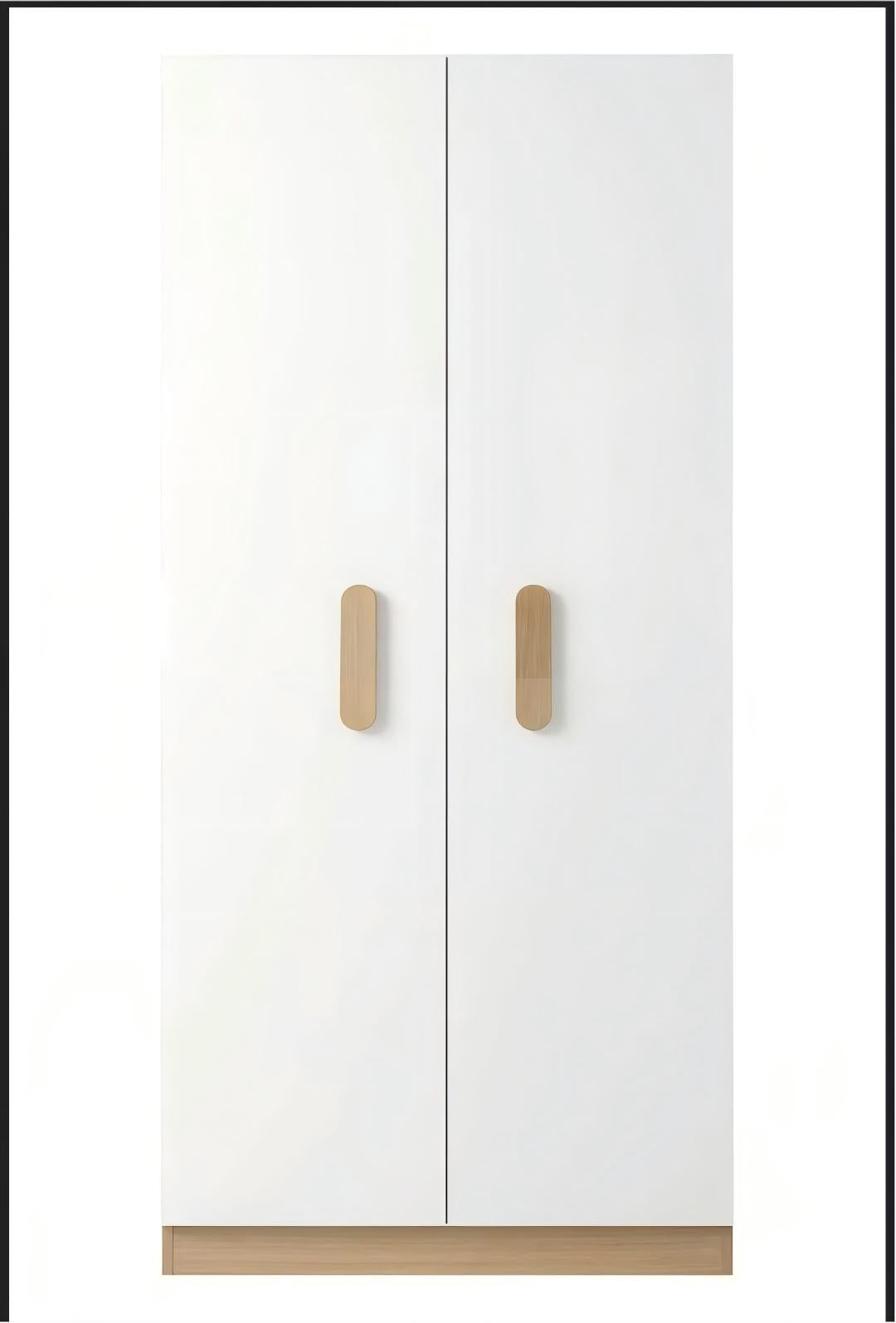 MODERN WHITE WARDROBES WITH WOODEN ACCENTS
