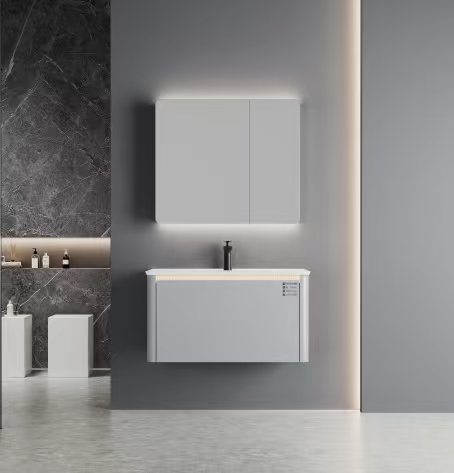 BATHROOM VANITY UNIT WITH A WASH BASIN GZ9202-80CM