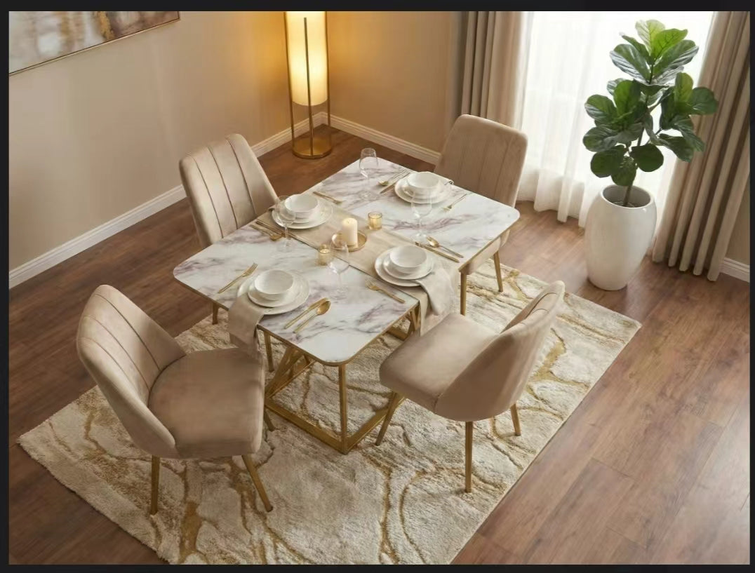 DAPHNE 4 SEATER DINING SET