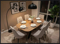 NANCO 6 SEATER CERAMIC TOP DINING SET