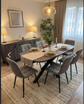 HAMLETS 6 SEATER DINING SET