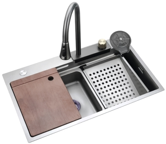 MODERN STAINLESS STEEL KITCHEN SINK SC-6045Q
