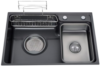 MODERN STAINLESS STEEL KITCHEN SINK SC-7546SGWQ